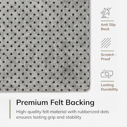Anji Mountain 54" x 40" Rug'd Office Chair Mat for Carpet & Hardwood Floor by Anji Mountain - Used condition - Image 6