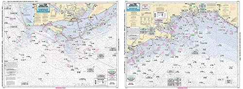Apalachee Bay/Apalachicola Bay to Cape San Blas - Laminated Nautical Navigation & Fishing Chart by Captain Segull's Nautical Sportfishing Charts | Chart # AA45