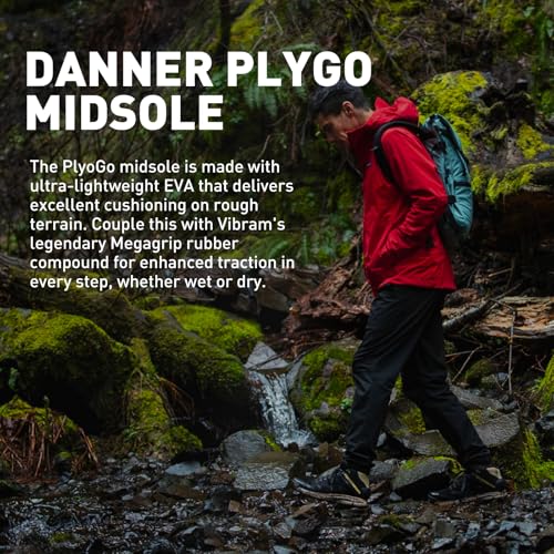 Danner Trail 2650 Gore-Tex Mid 4" Waterproof Hiking Shoes for Men - Suede and Textile Upper with Comfort Footbed, EXO Heel System & Traction Outsole3