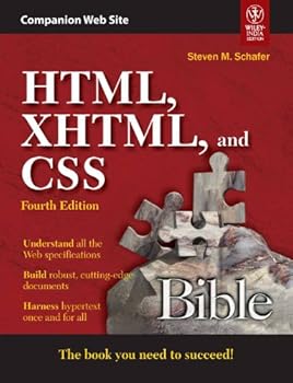 Paperback Html, Xhtml, And Css Bible Book