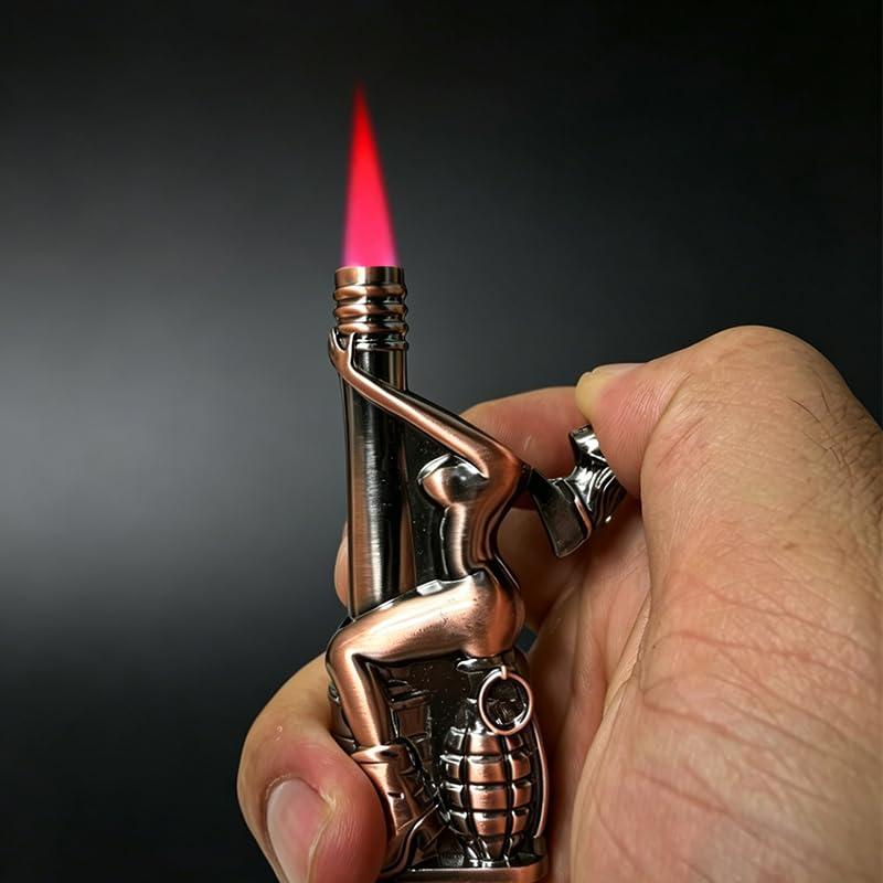Encendedores de Mecha Torch Pack x2 Diseño Decorativo miniatura 4