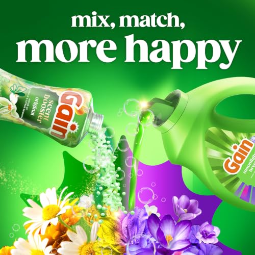 Gain In-Wash Laundry Scent Booster Beads Long-Lasting Fresh Scent Beads All Day Freshness and Odor Protection, Original Scent, 24 oz (Packaging May Vary) - image 8