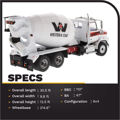Diecast Masters modelo Western Star 4700 en escala 1:50 miniatura 2