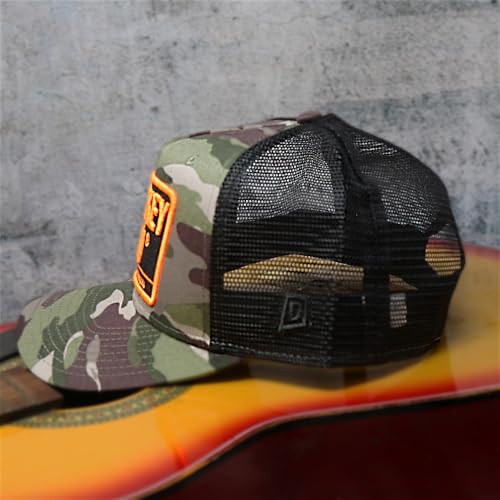 Image of Whiskey Jam WJ Tractor Adjustable Snapback Trucker Hats