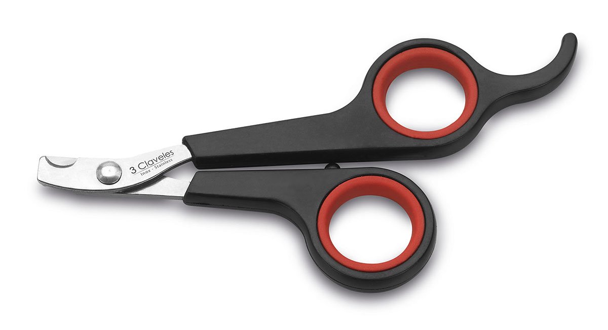 3 Claveles - Cortaúñas para gatos con apoyadero