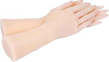 Amazon.co.jp: 可愛い 女の子 シリコン 手模型 ハンドモデル ハンド