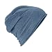 Produktbild 2Store24 Damen und Herren Jersey Beanie Sommermütze/Frühlingsmütze in denimblau
