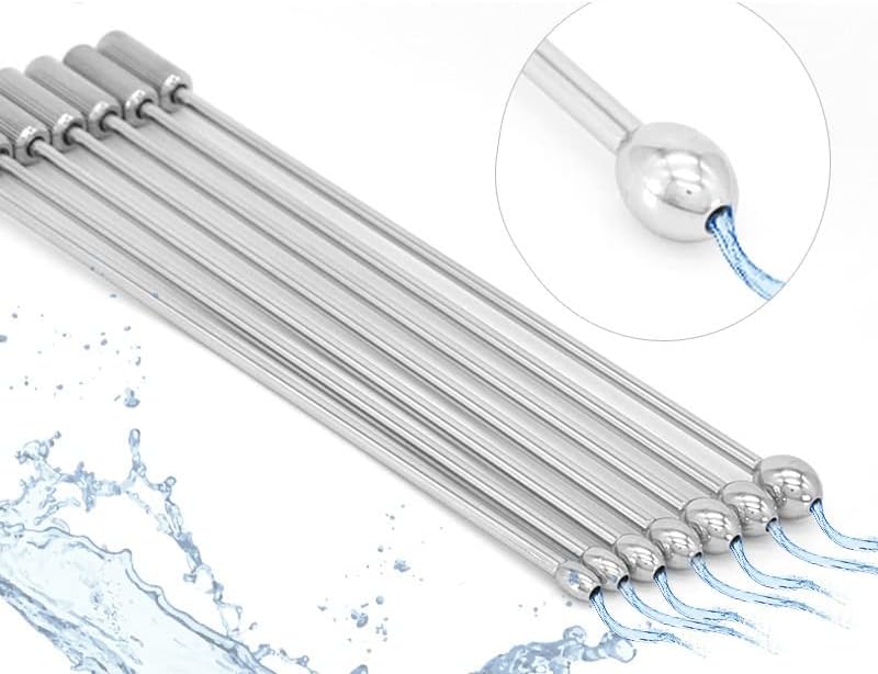Hollow Sex Toys Catheters Sounds Penis Plug Urethral Sounds Metal Masturbation Rod Stimulation for Men Urethral Plug Exercise Expanding Massage for Male