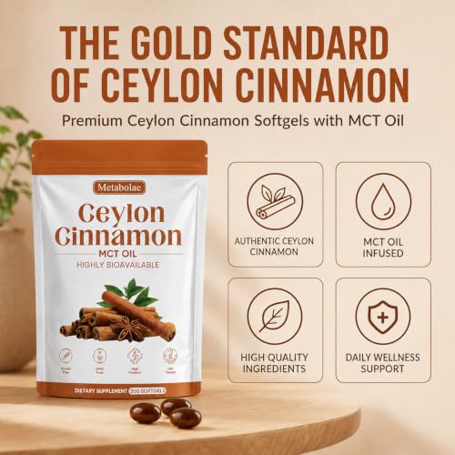 Nukupuns Metabolae Ceylon Cinnamon SoftGels