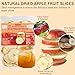 Dried Apple Slices, Apple Slices, Dried Apples, 3.52oz/100g No Added Sugar, No Nothing, Dried Fruit Tea, Clean Snacks, Natural Sweetness & Subtle Tartness, Simmer Pot Mix, Potpourri Bowl Filler, for Home Decor