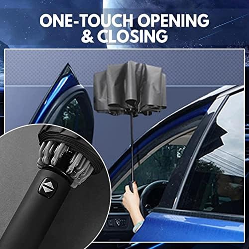 Vista 2 de PHILISENMALL Paraguas de luz LED paraguas de sol y lluvia paraguas unisex