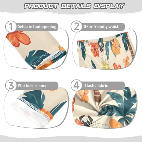 Toddler Girls Leggings Printed Yoga Pants Leggings Dog Plam for Kids3