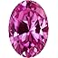 Pink Created Sapphire, September
