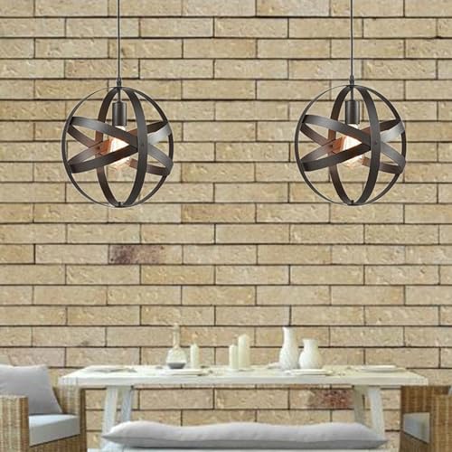 Lampe suspendue E27 créative pour éclairage de restaurant