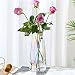 Produktbild Hey_you Klarglas Vase, Ins Style Irised Kristall dekorative Vase Blumenblume Pflanzenbehälter für Home Office Dekor, Geschenk für Hochzeit Einweihungsparty feiern