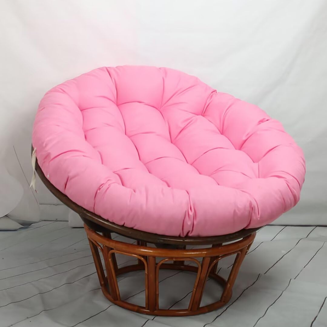 Cojín colgante para silla que alivia la rigidez del sillón de jardín rosa