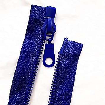 2-5 Pieces, 5#25-70 Cm Detachable Resin Zipper Opening Opening Automatic Ecological Locking Plastic Zipper For Sewing Suit