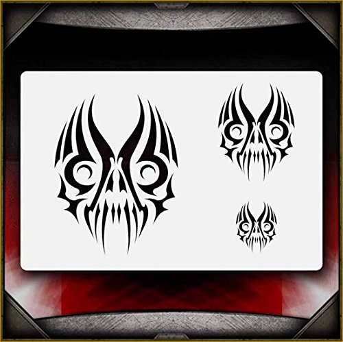 Tribal 4 AirSick Airbrush Stencil Template