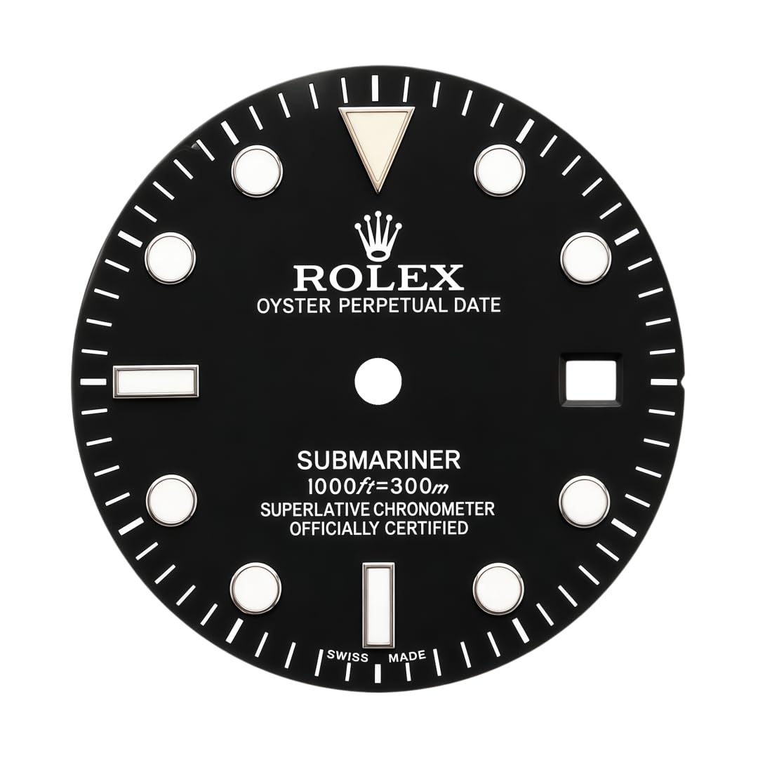 29mm Quadrante in Acciaio Inox Movimento 2824 2836 Ricambio Quadrante in Metallo Luminoso Modding Orologio per Rolex Submariner