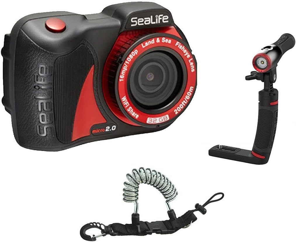 SeaLife Micro HD+ 32GB Wi-Fi Underwater Digital Camera Waterproof up to 200 ft. (60m)
