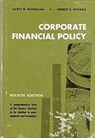 Corporate financial policy B0006AY2EE Book Cover