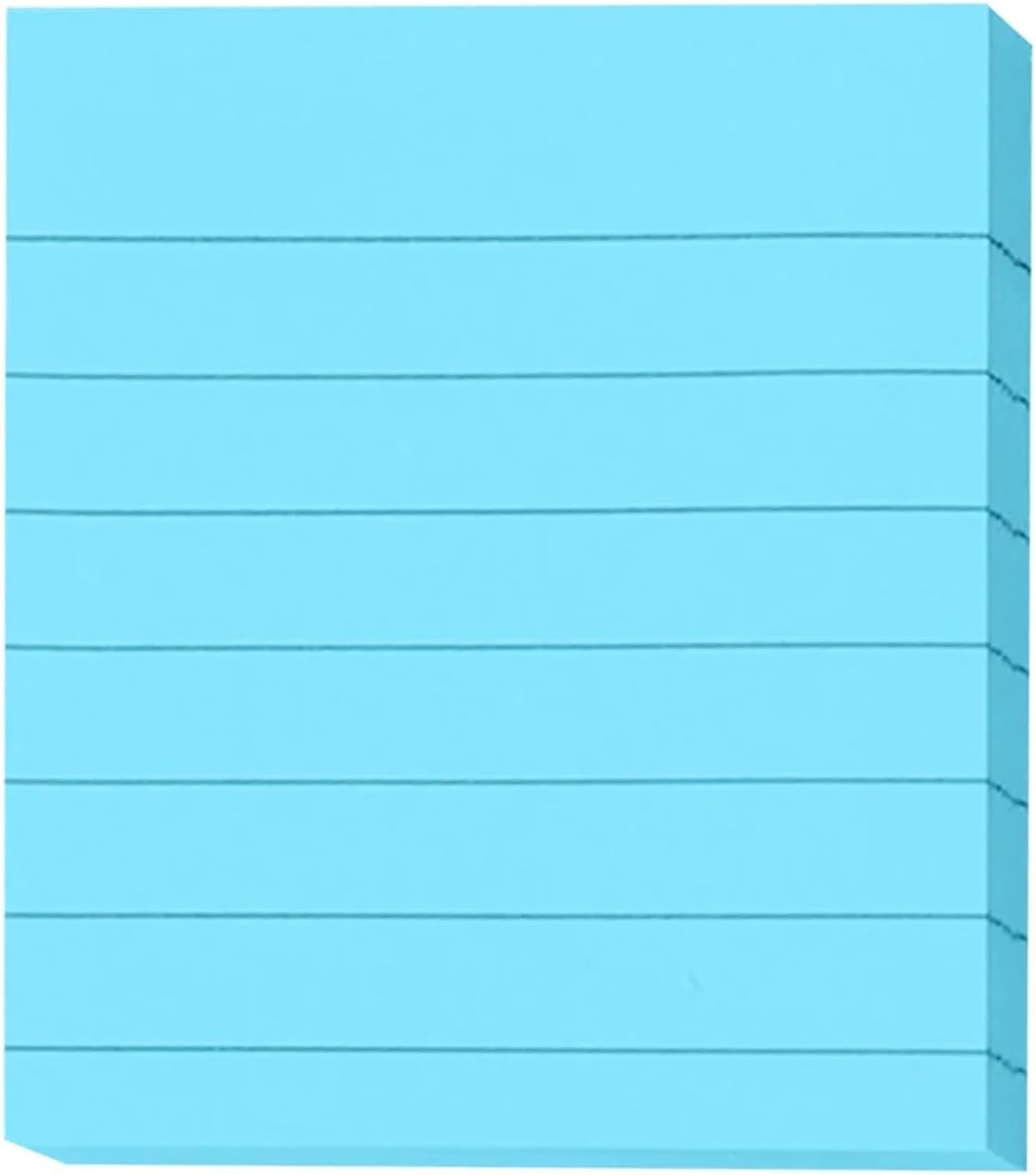 15PCS Lined Sticky Notes with Lines 3x3 in Self-Sticky Pads Writable Bright Colored Sticky Pads Desk Accessories image 5