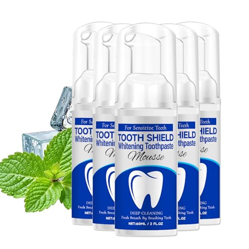 Pasta de dientes blanqueadora, crema dentífrica de menta blanqueadora, crema dental, espuma de espuma hidroxiapatita, eliminación de manchas para dientes sensibles, cuidado de limpieza dental
