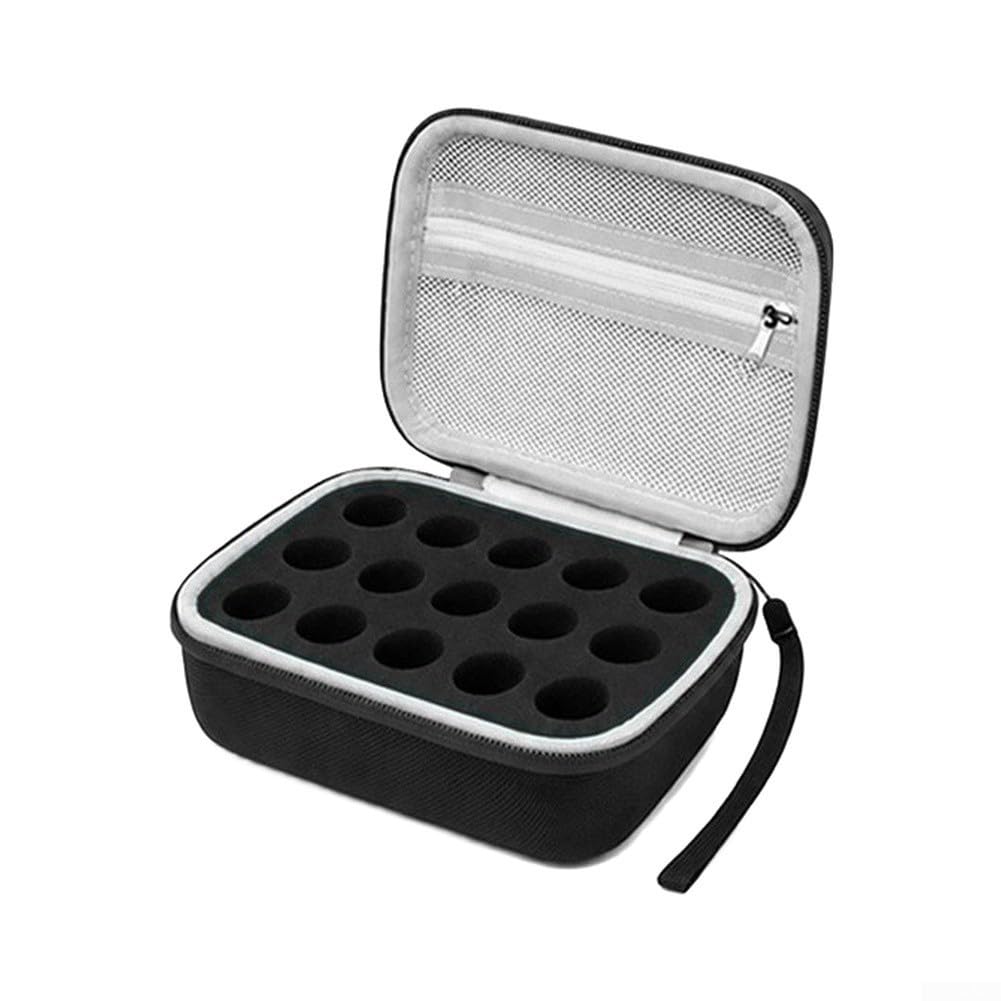 EVA Peptide Aufbewahrungsbox für 15x10ml Fläschchen Hartschale(Gray)