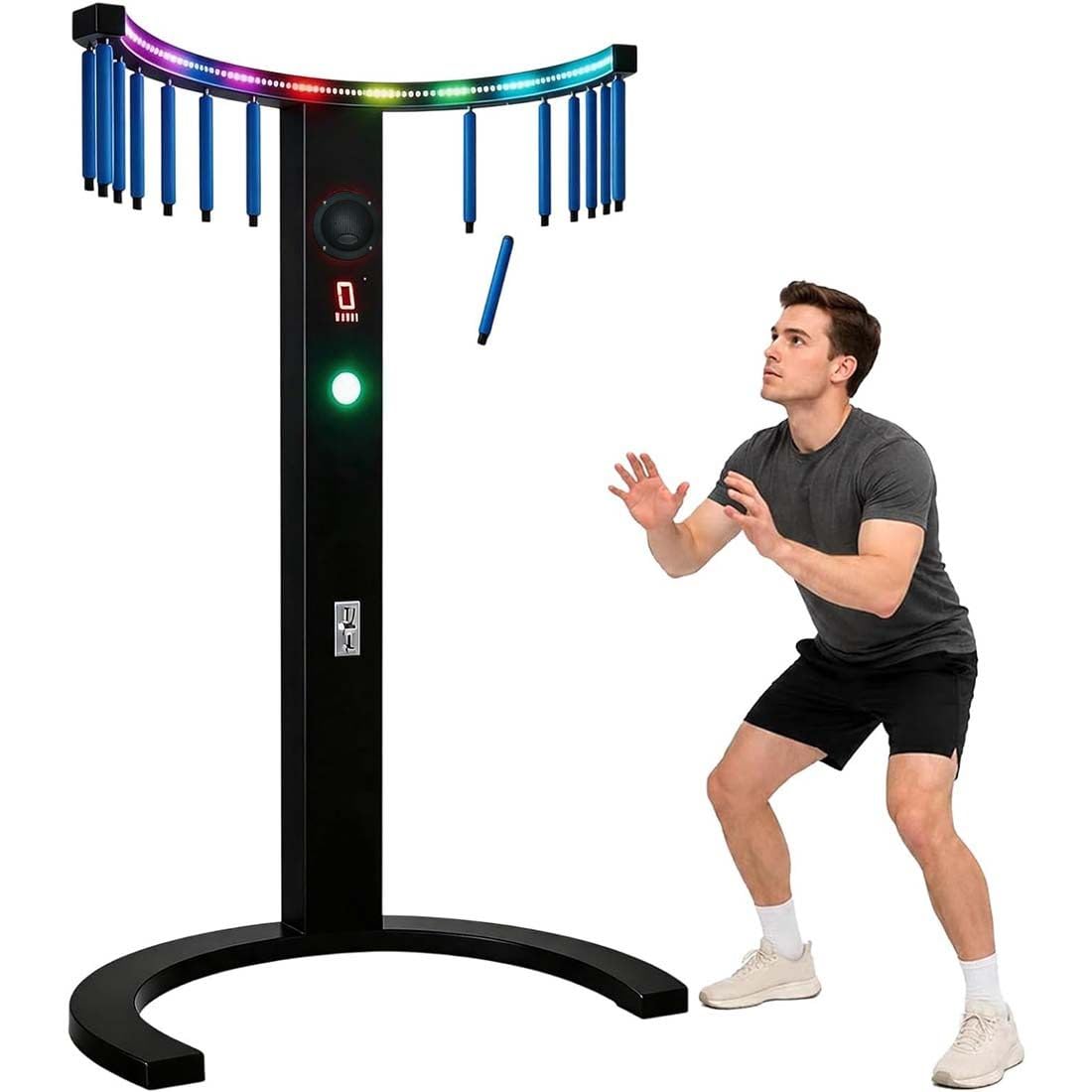 DPDZSW Hand Eye Coordination Training Catching Stick Game, Reflex Stick Game Arcade Machine, Catching Stick Arcade Game for Carnivals, Events, Party, Bars, Business and Family Game Night