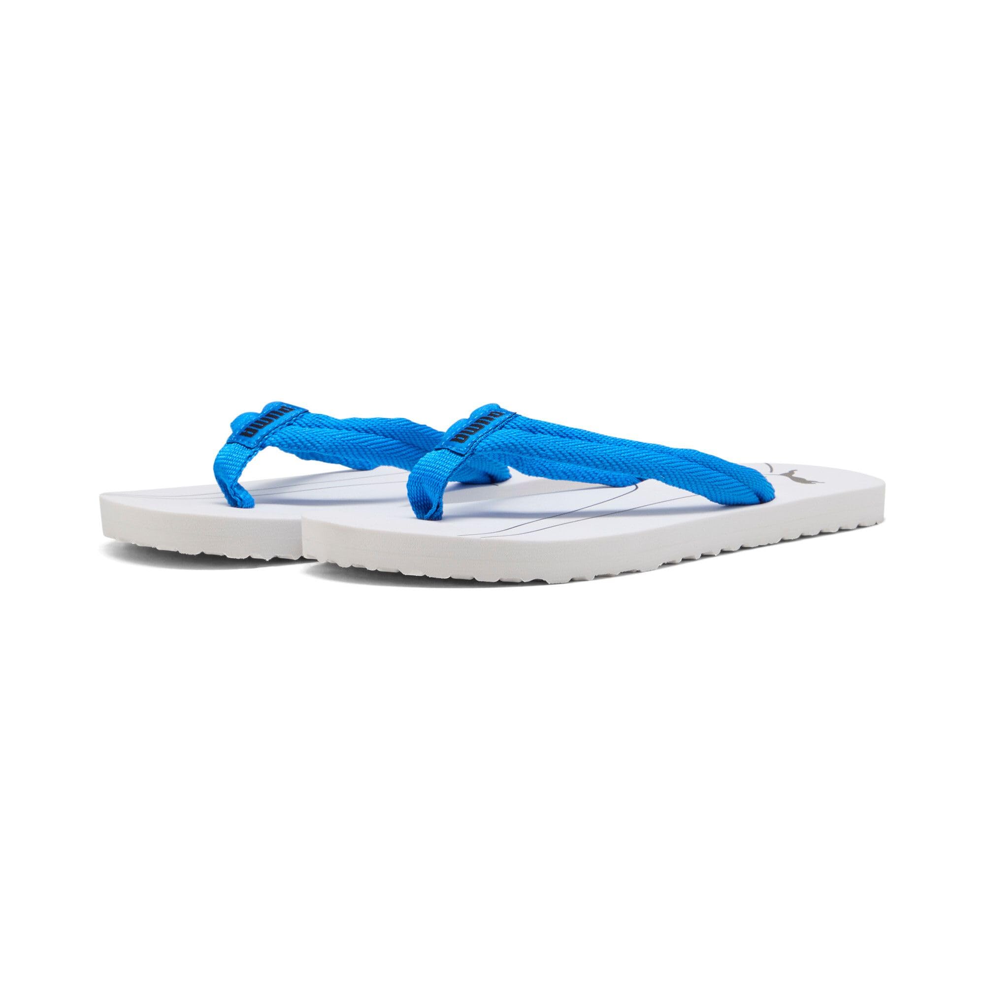 PUMA Epic Flip V3 Jr, Flip-Flops, Blau Racing Schwarz Kalt Hellgrau, 35 EU, Blau Racing PUMA Schwarz Kühles Hellgrau, 35.5 EU