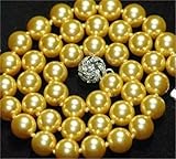 Affascinante Collana di Perle dei Mari del Sud da 10 mm in Oro, 18' AAA##QF450