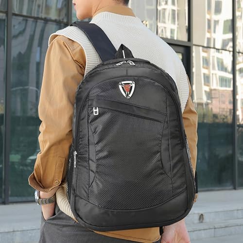 Image of Kraptick Backpack - Waterproof Laptop Backpack, Travel Laptop Bag, Business Bag, Office Work Backpack, and Professional Office Bag with Spacious Storage and Durable Design (Black)