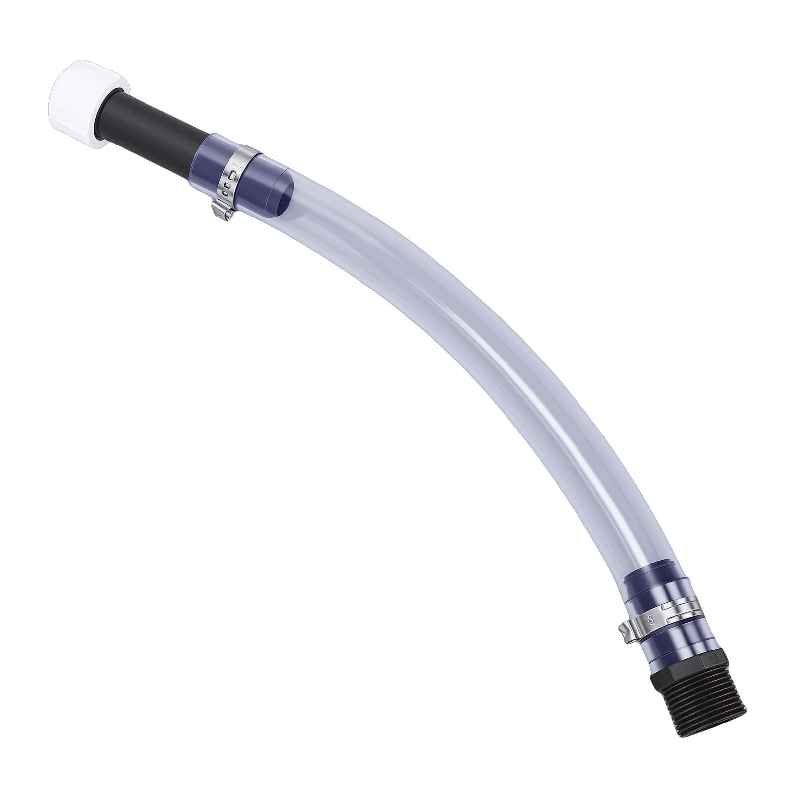 Generic Racing Fuel Jug Hose Durable Proof Gas Can Hose for VP/ 3 5 5. Gallon for Racing Machinery PVC (Black)