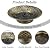Solar Bird Bath for Outdoors, Metal Solar Bird Bath Fountain, 12.6" Bird Bath Bowl, Bird Water Fountain for Garden Patio Lawn Decor, Gold