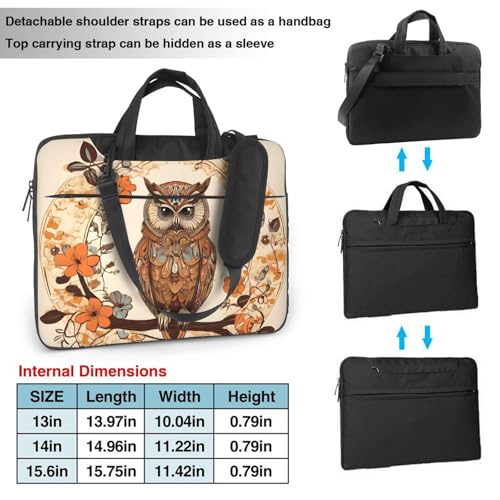 Sac pour ordinateur portable 13 in antichoc noir avec sangle
