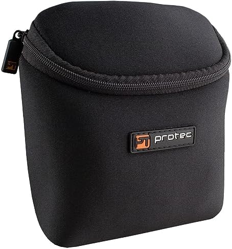ProTec Trombone/Alto Sax/Clarinet Mouthpiece Pouch (N265) -Neoprene, 3-Piece (Black) image 3