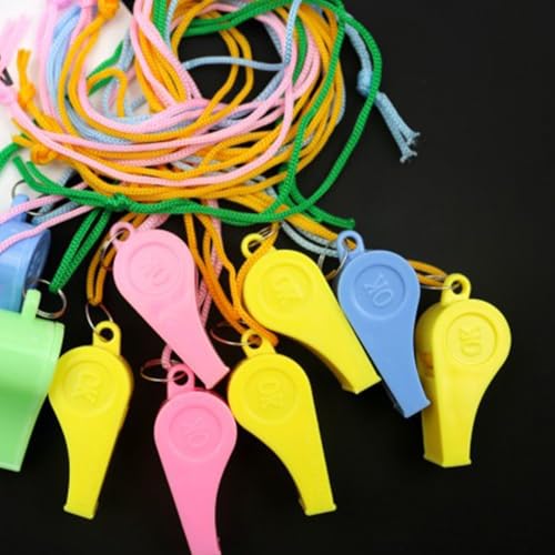 24 pitos deportivos con cordón para árbitros miniatura 4