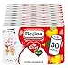 Price comparison product image Regina di Cuori Kitchen Paper | Pack of 30 Rolls | 50 Sheets per Roll* | Large Absorbency, Thick and Durable | 100% FSC Certified Paper