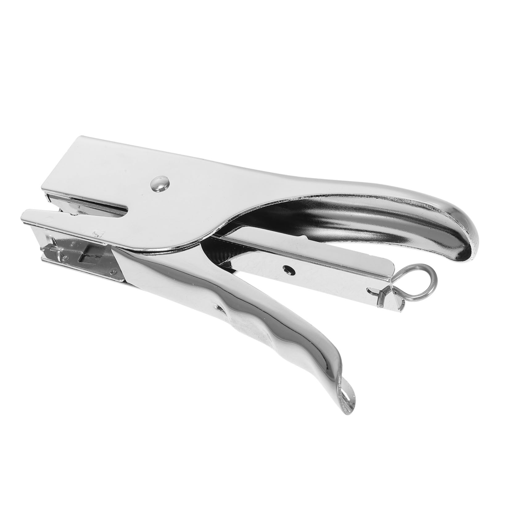 VILLCASE 4 Pezzi 20 Fogli cucitrice a pinza cucitrice d'argento da tavolo scolastica maniglia cartelline faldoni portadocumenti cartellina manuale
