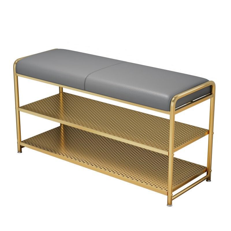 Banc de rangement pour entrée et couloir style industriel