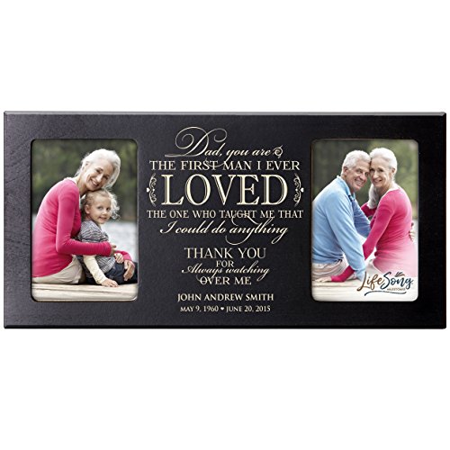 LifeSong Milestones Personalized Memorial Sympathy Picture Frame, Dad You are