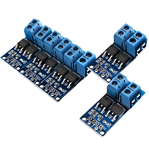20 Pcs DC 5v-36v 400W FET Trigger Switch Drive Module Board Dual Mosfet