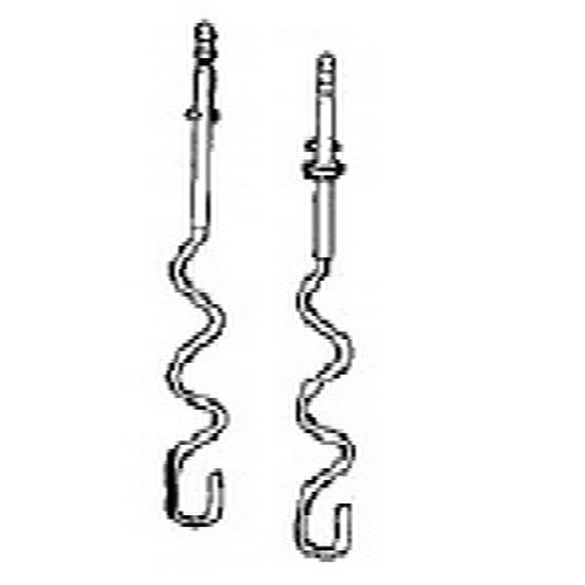 Knethaken kompatibel mit /Ersatzteil für Tefal SS-989643 8143, 8573, HT4111 Prepline Handmixer