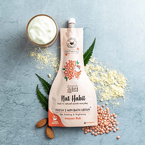 Nat Habit Natural Spa Kit, The Ultimate Self-Care Experience With Combination of Foot Ubtan, Bath Ubtan & Underarm Ubtan For Men & Women, Body... - Image 2