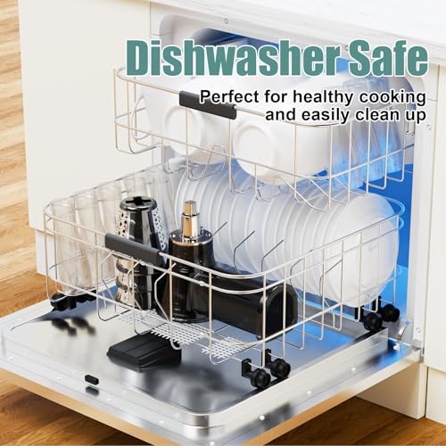 Image of Slicer Shredder Attachment for Kitchenaid Stand Mixer, Salad Machine with Vegetable Slicer, Salad Maker, Food Slicers Cheese Grater Attachments for Kitchenaid Mixer Dishwasher Safe, Black