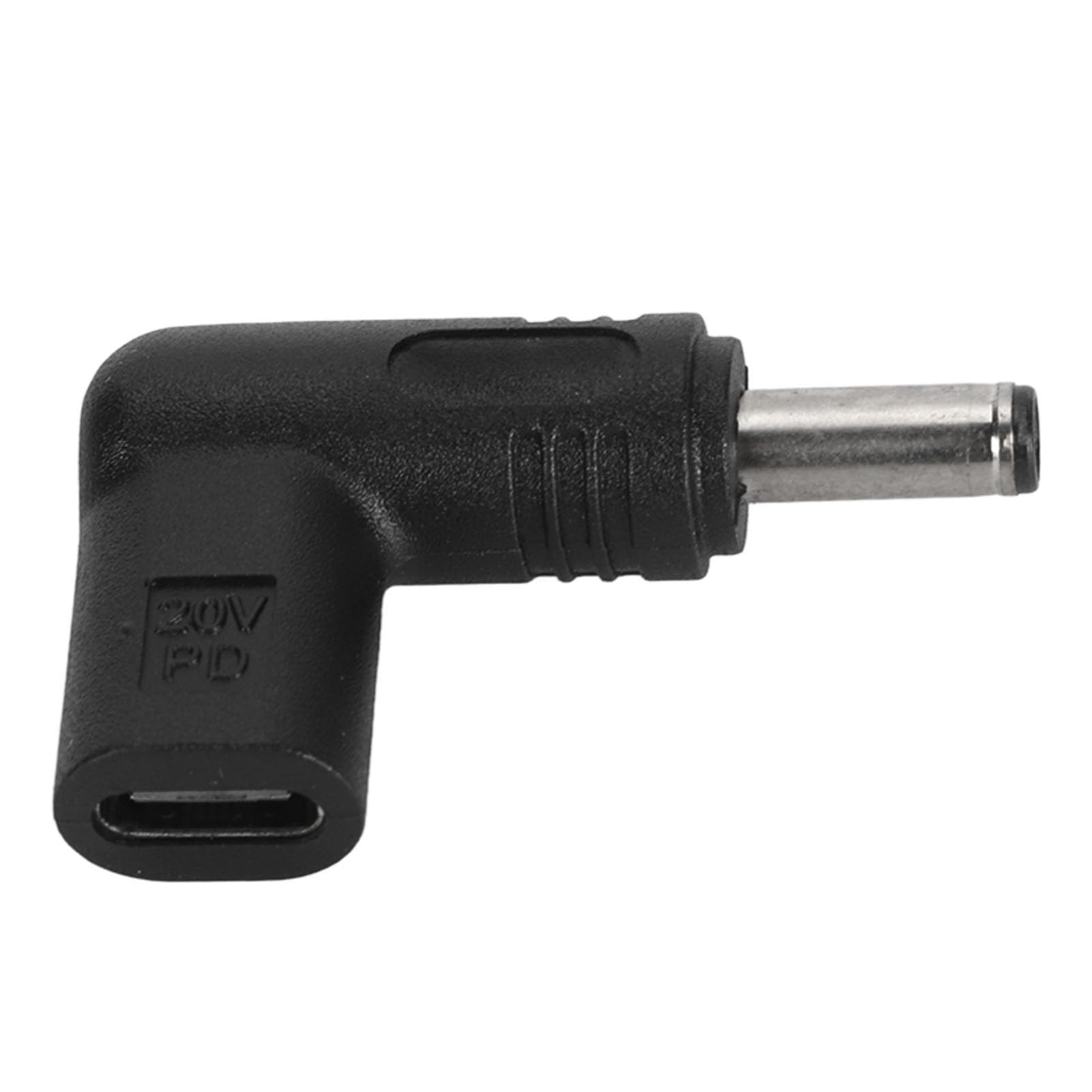 Type C to DC Power Adapter, 100W USB C to DC 4.5x3.0mm Female to Male Converter for Laptop