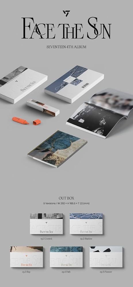 SEVENTEEN FACETHESUN スンチョル SEVENTEEN - Face the Sun [4th Album - CARAT Ver.] - K PLACE