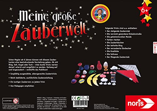 Zauberkasten Noris 606321165 für junge Illusionisten ab 6 Jahren