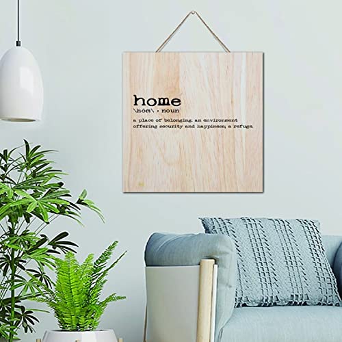 Décoration murale salon et bureau avec plaque en bois imprimée style campagne