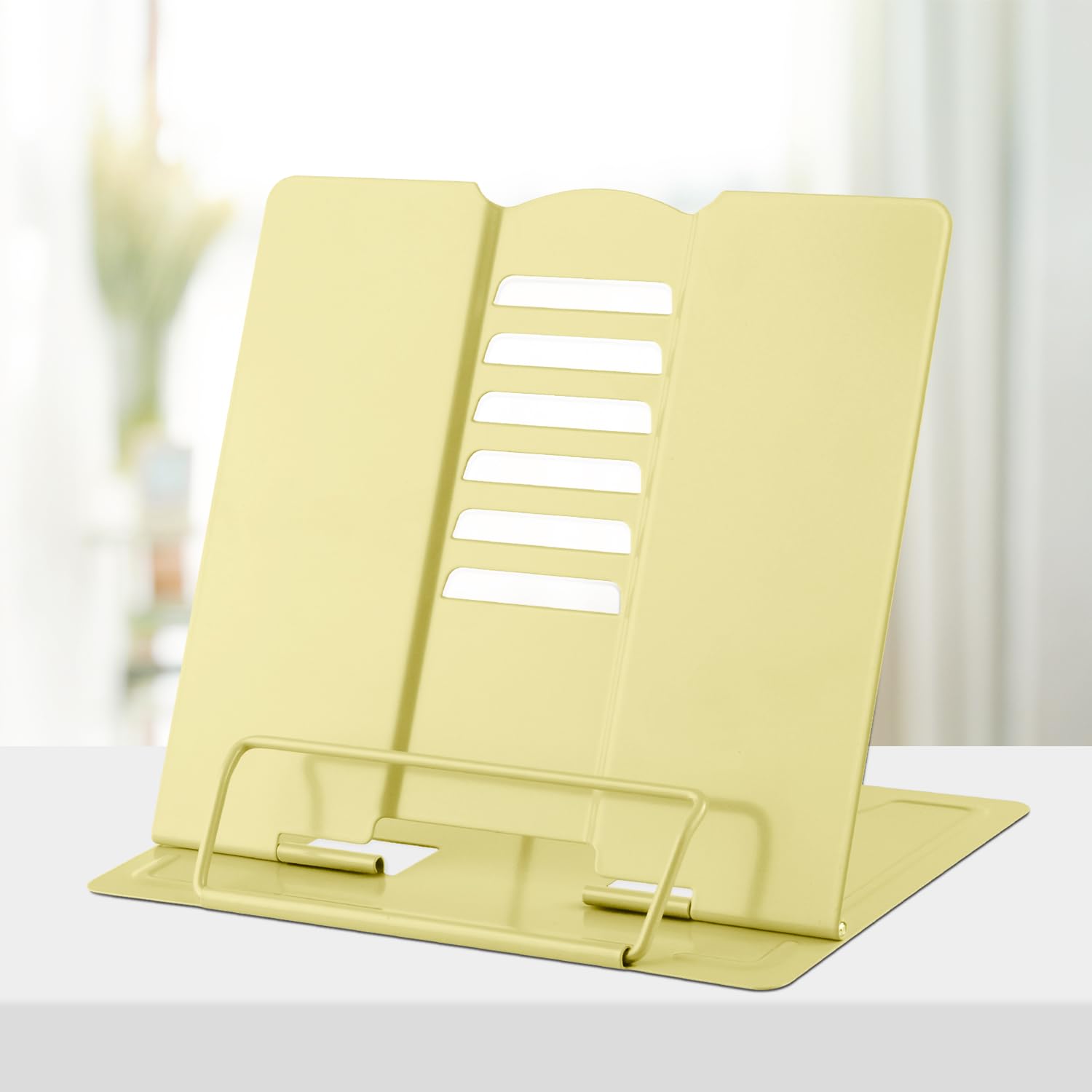 Honagu Metal Book Holder - Hands Free Reading -14